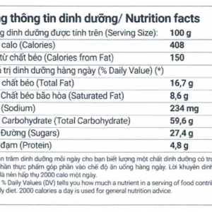 Tipo Bánh Bông lan Cuộn Kem Sữa