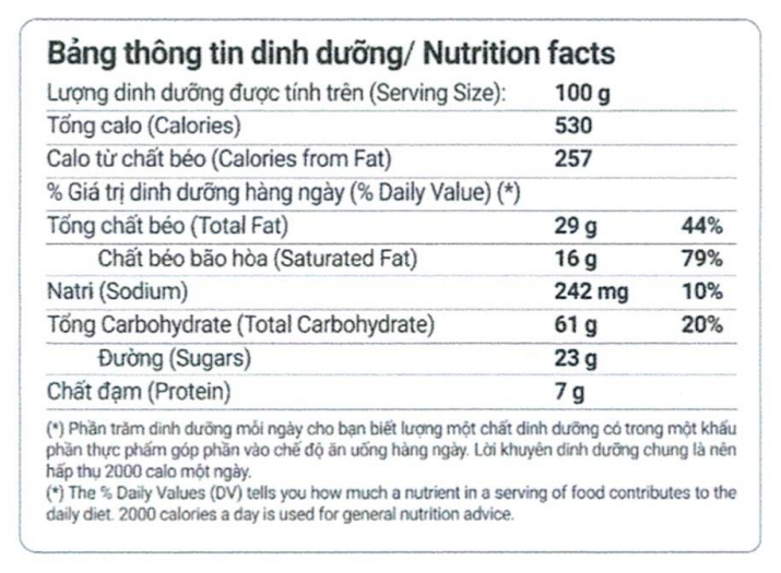Tipo Bánh Cookies Bơ Tipo Bánh Cookies Bơ