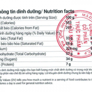 Tipo Bánh trứng Kem Sữa chua Chanh leo