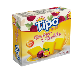 Tipo Bánh trứng Kem Sữa chua Chanh leo 250g